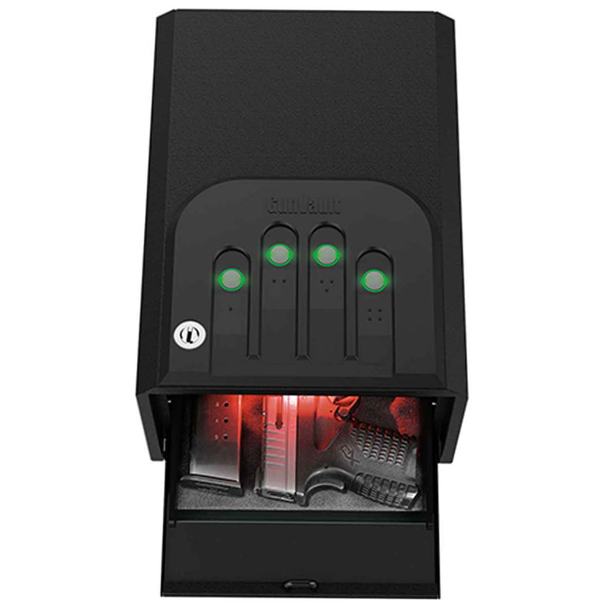 GunVault MiniVault with Slide 1 Gun Pistol Vault - Matte Black 3 GunVault MiniVault with Slide 1 Gun Pistol Vault - Matte Black