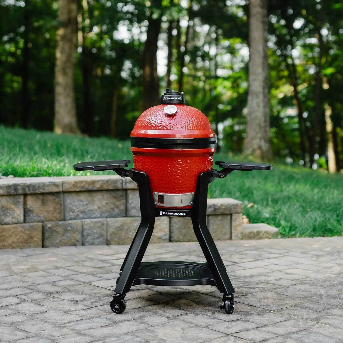Kamado Joe Joe Jr Grill Cart with Shelves 4 Kamado Joe Joe Jr Grill Cart with Shelves