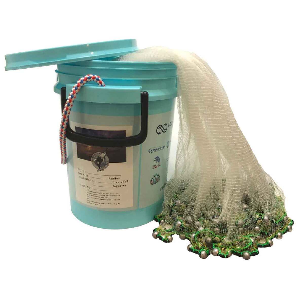 Lee Fisher Sports Humpback BallyHoo Cast Net 5 Lee Fisher Sports Humpback BallyHoo Cast Net
