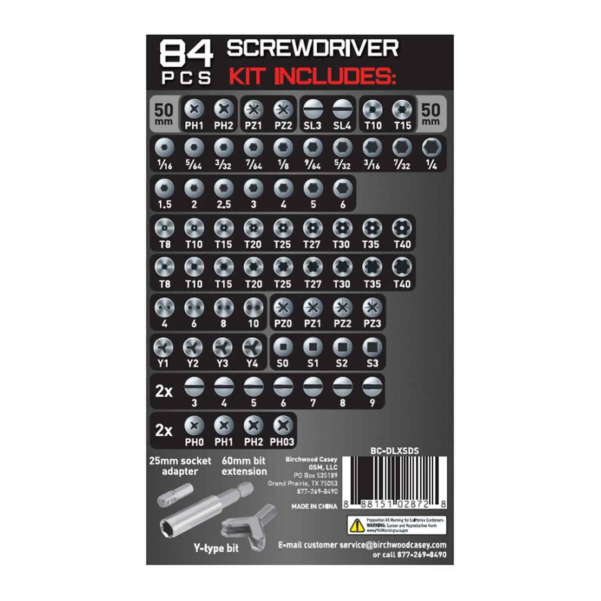 Birchwood Casey Master Screwdriver Kit