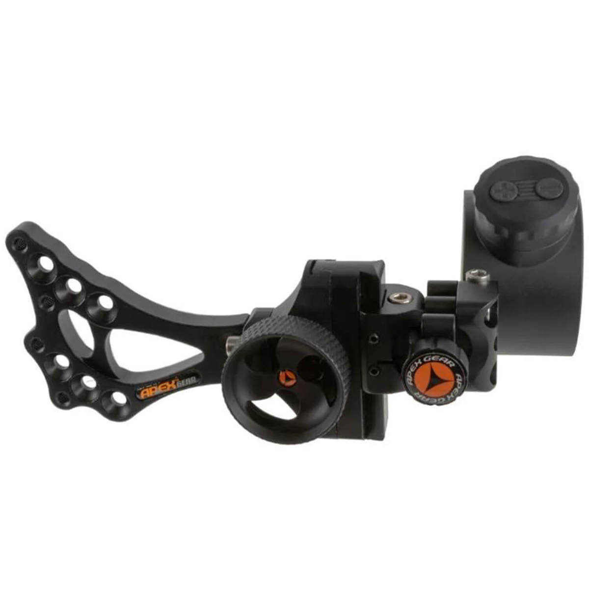 Apex Gear Covert Pro 2-Pin Double Dot (Green & Red LED) Bow Sight - Black
