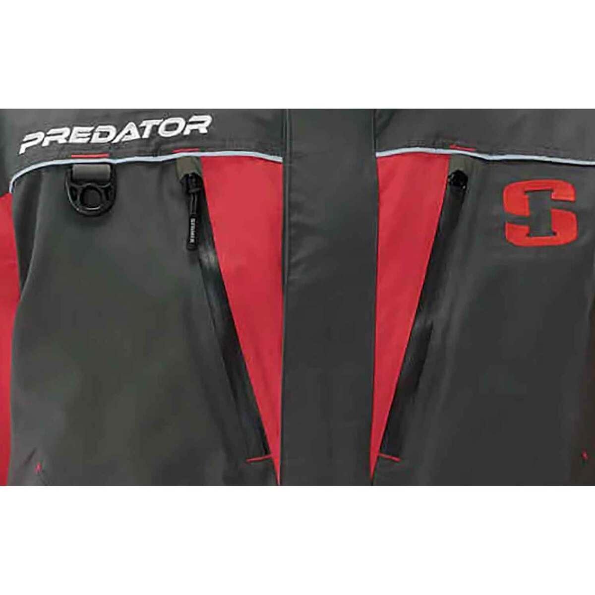 Striker Ice Black/Red Predator Men's Ice Fishing Jacket