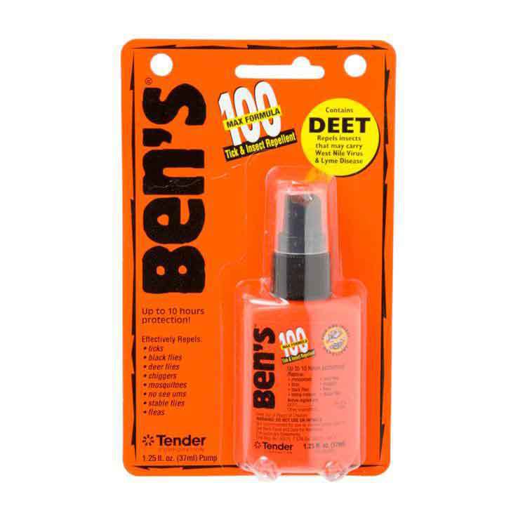 Ben's 100 Tick & Insect Repellent Pump Spray - 1.25oz