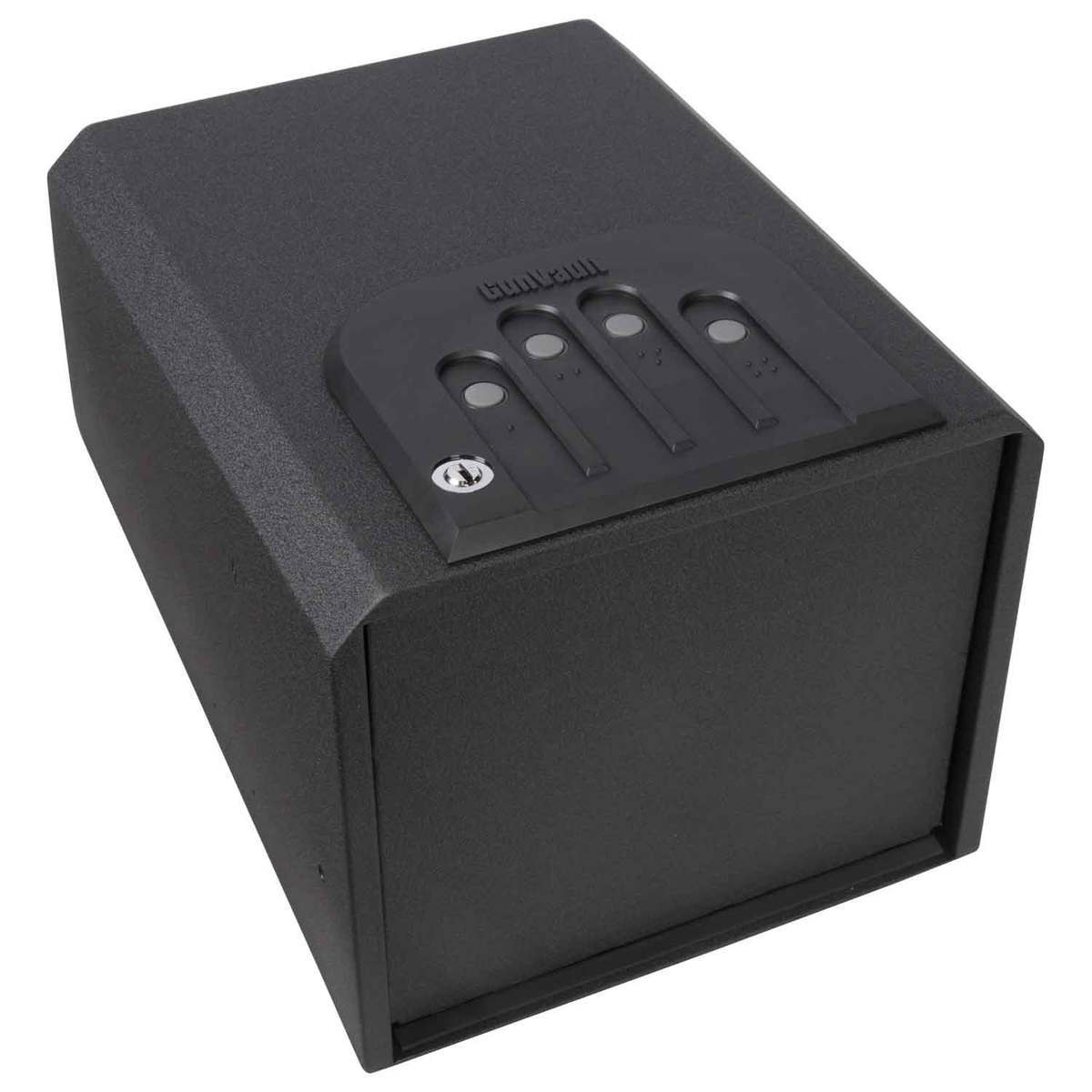GunVault MiniVault 4 Gun Pistol Vault - Black