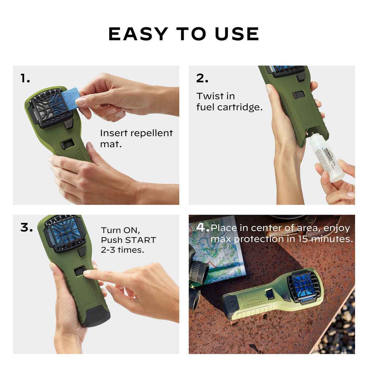 Thermacell Mosquito Repellent Refills Earth Scent 3 Thermacell Mosquito Repellent Refills Earth Scent