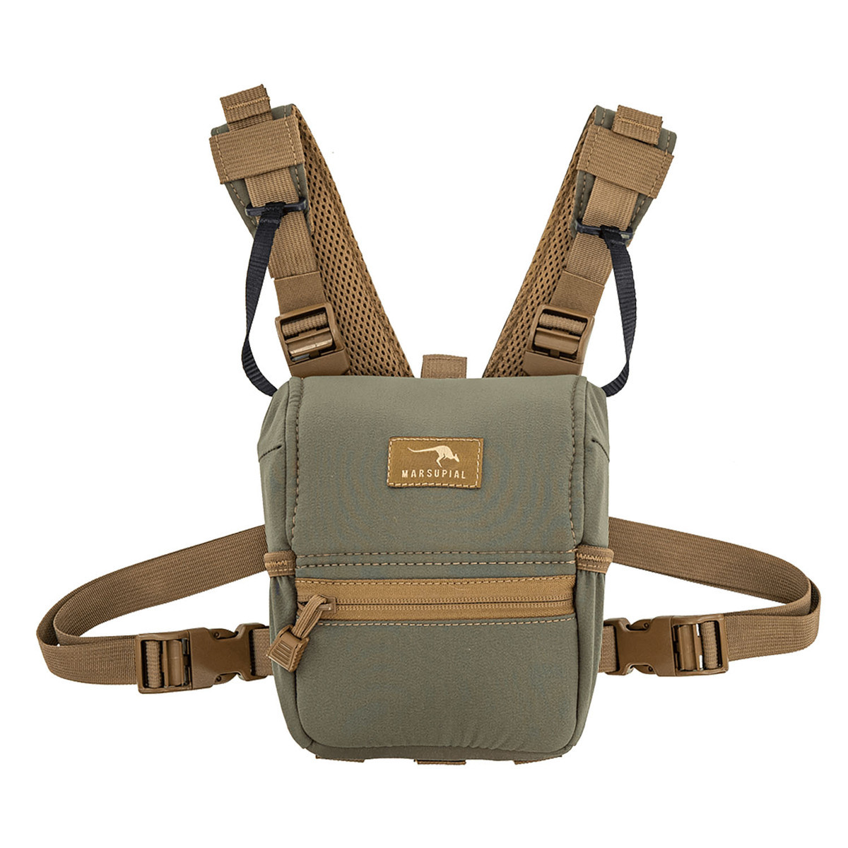 Marsupial Enclosed Binocular Chest Pack - Medium