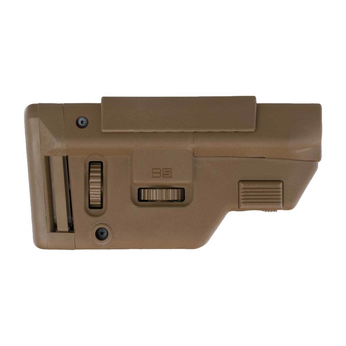 B5 Systems Collapsible Precision Stock - Medium, Coyote Brown