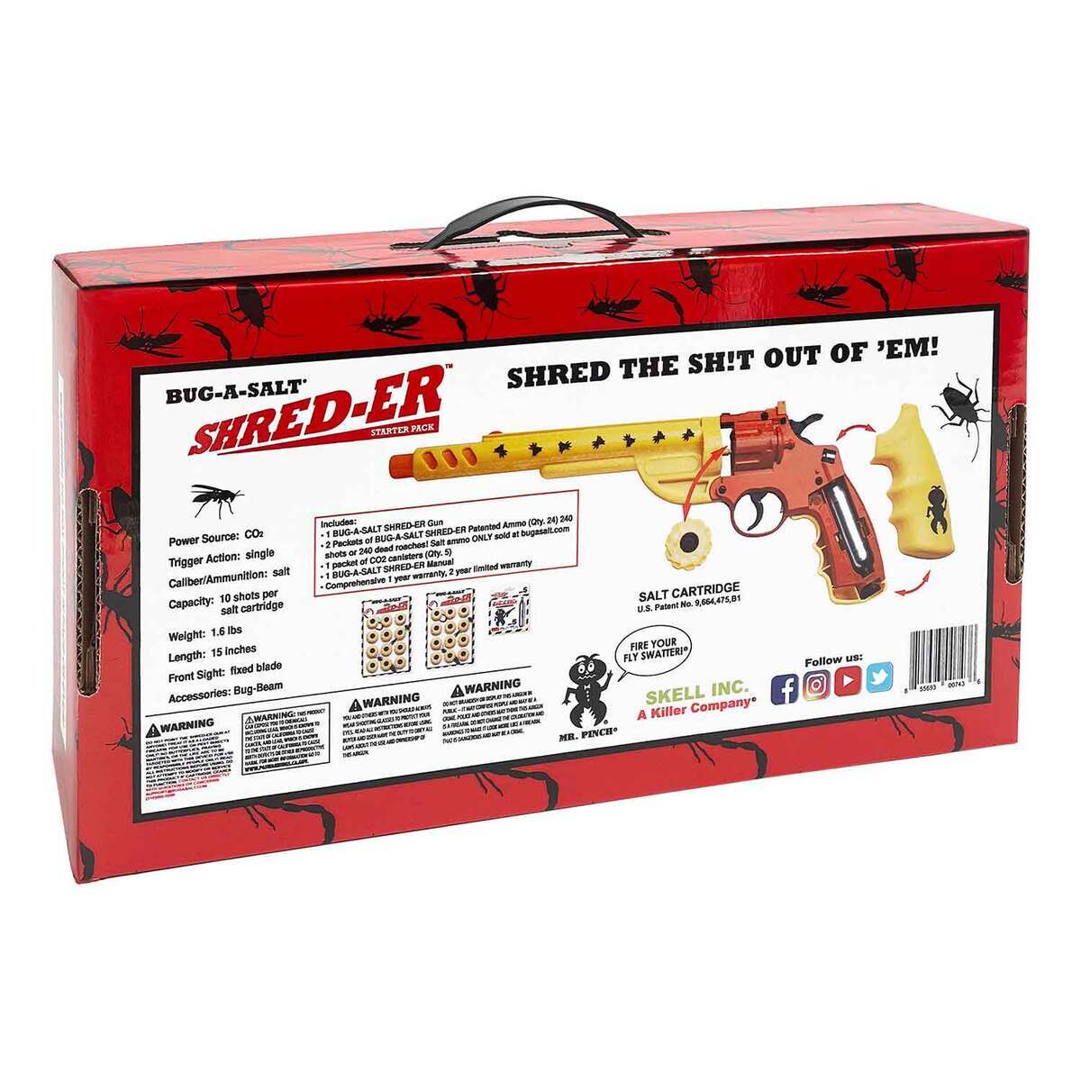 Bug-A-Salt SHRED-ER Starter Kit