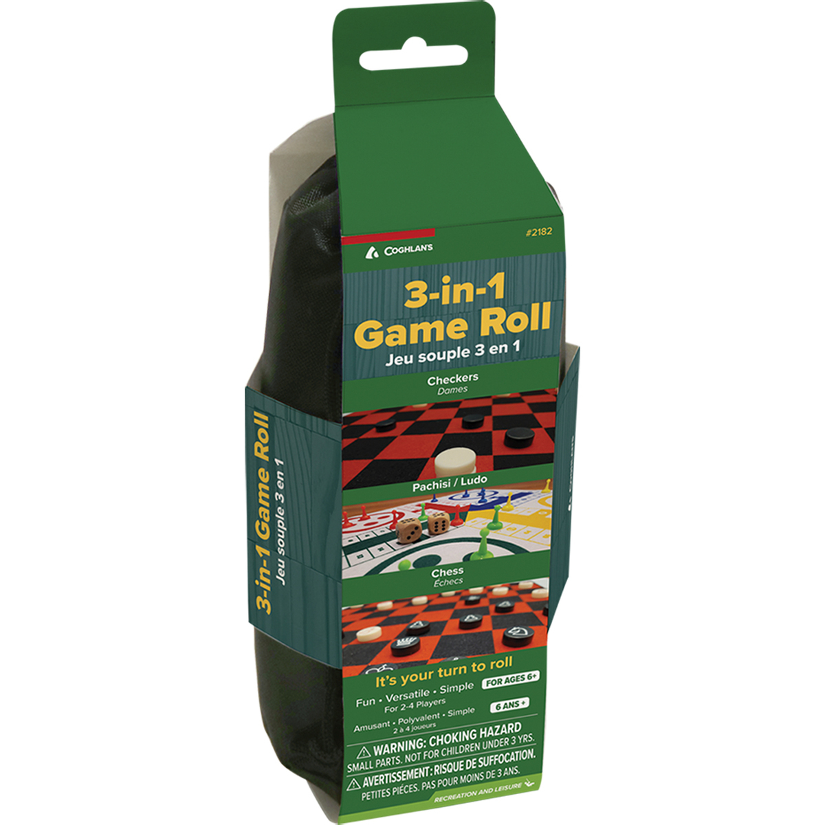 Coghlan's 3-In-One Game Roll Game
