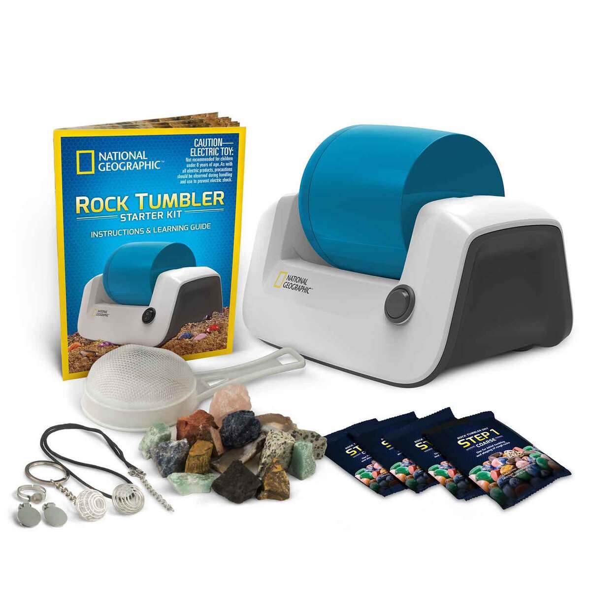 National Geographic Rotating Hobby Rock Tumbler