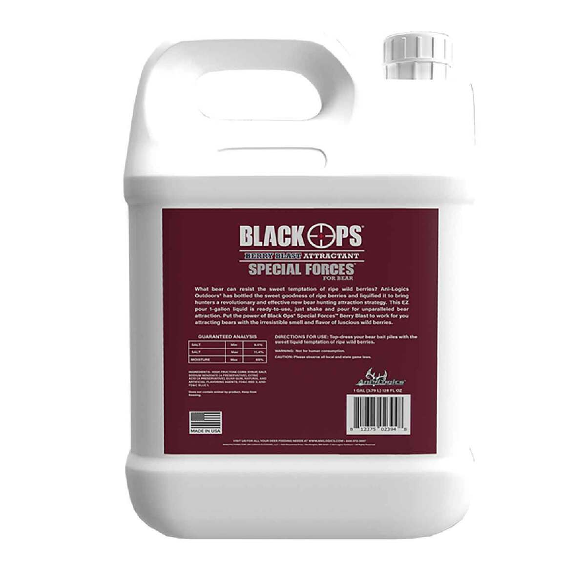 Ani-Logics Black Ops Special Forces Bear Berry Blast Liquid Attractant