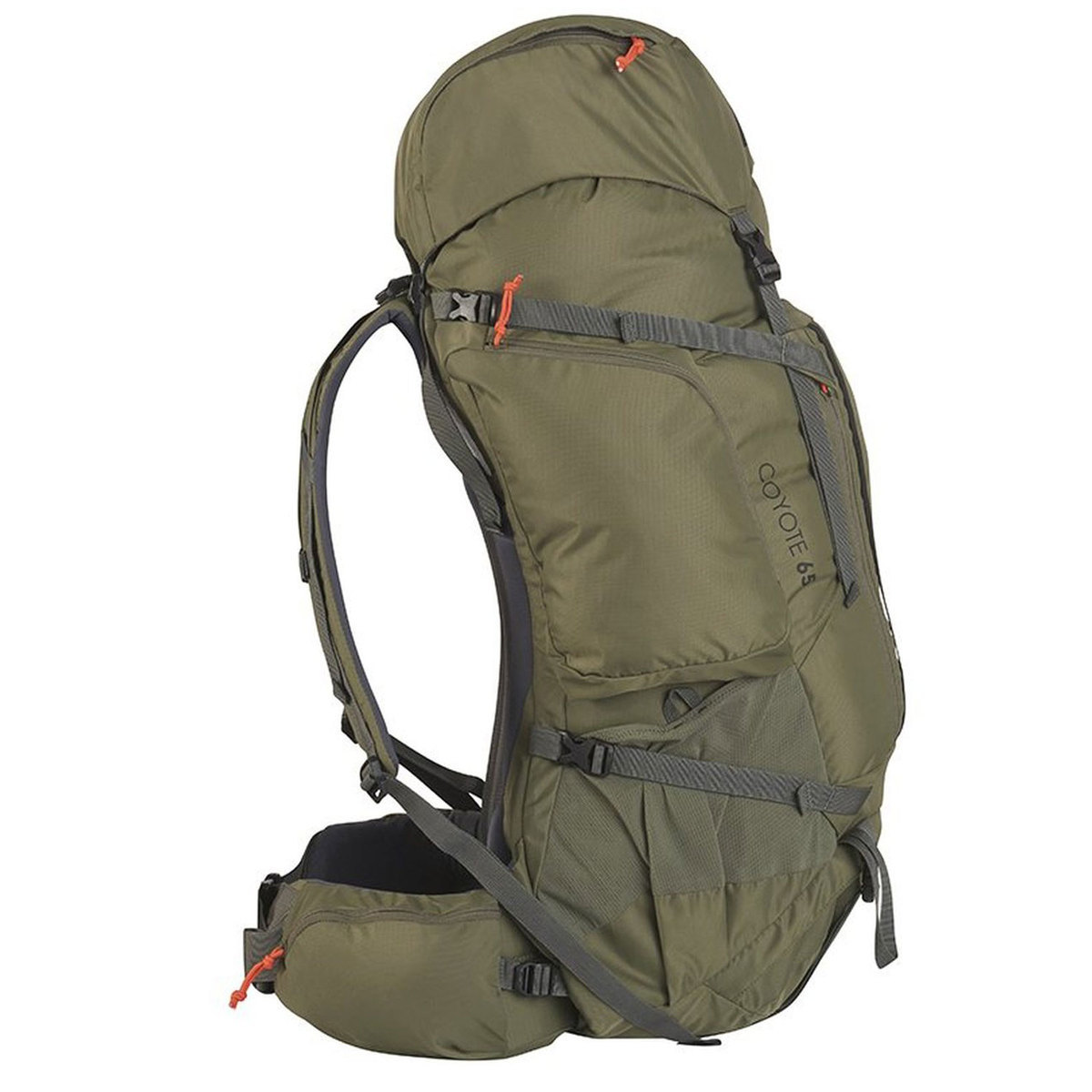 Kelty Coyote 65 Backpack - Burnt Olive