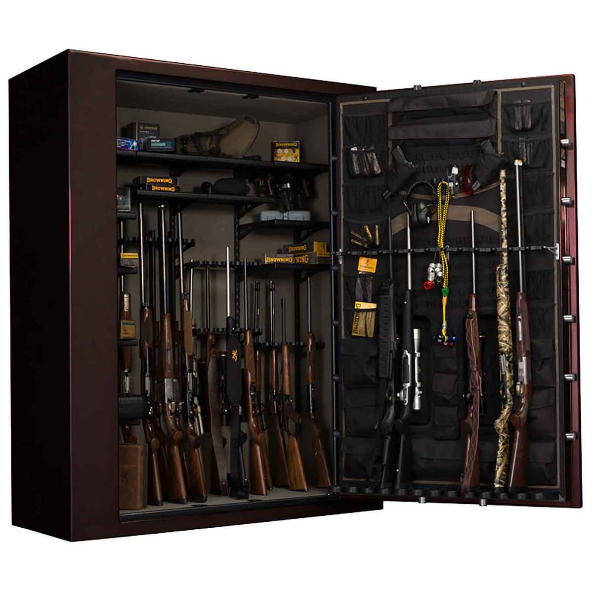 Browning Silver 65T 65 Gun Safe - Crimson Fade Two-Tone