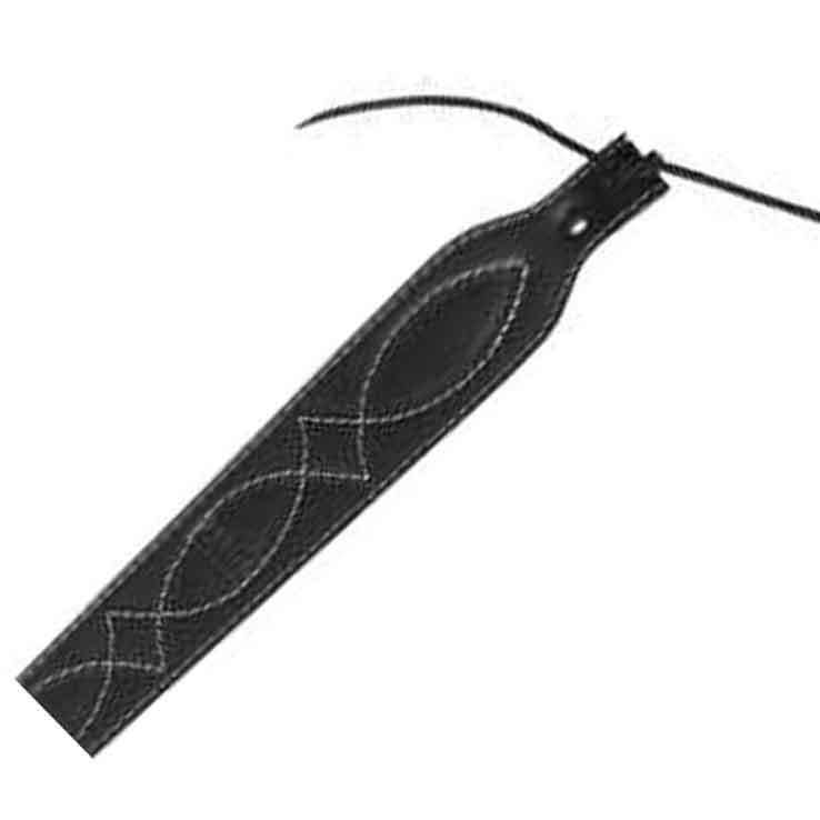 Bandera Cobra Leather Rifle Sling - Latigo Black