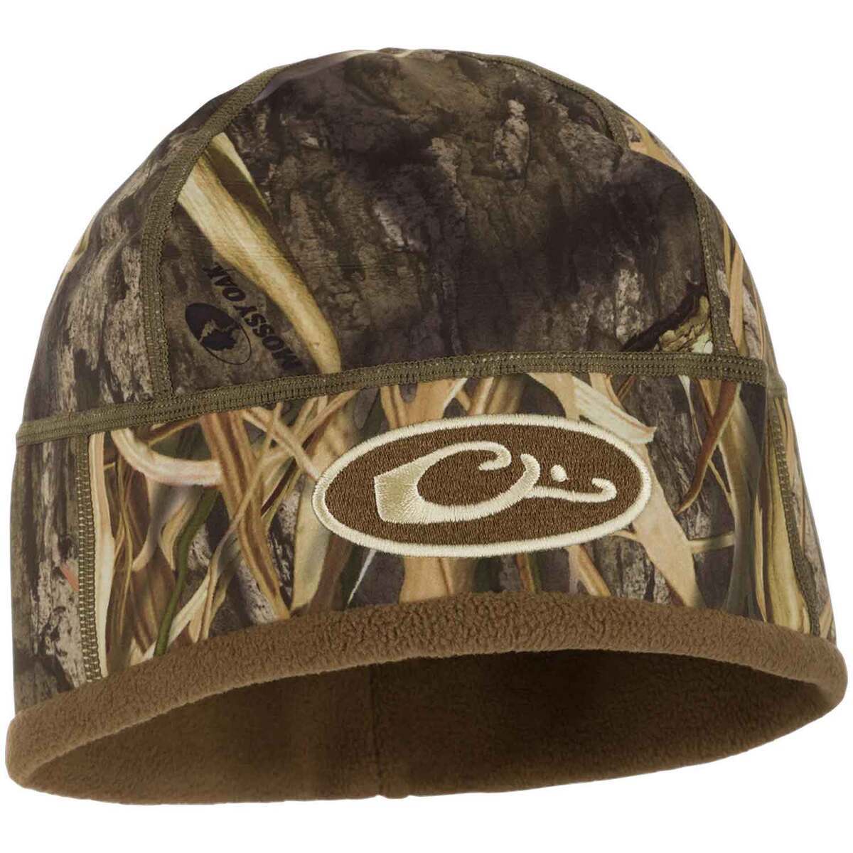 Drake Men's Mossy Oak Shadow Grass Habitat MST Windstopper Beanie - One Size Fits Most