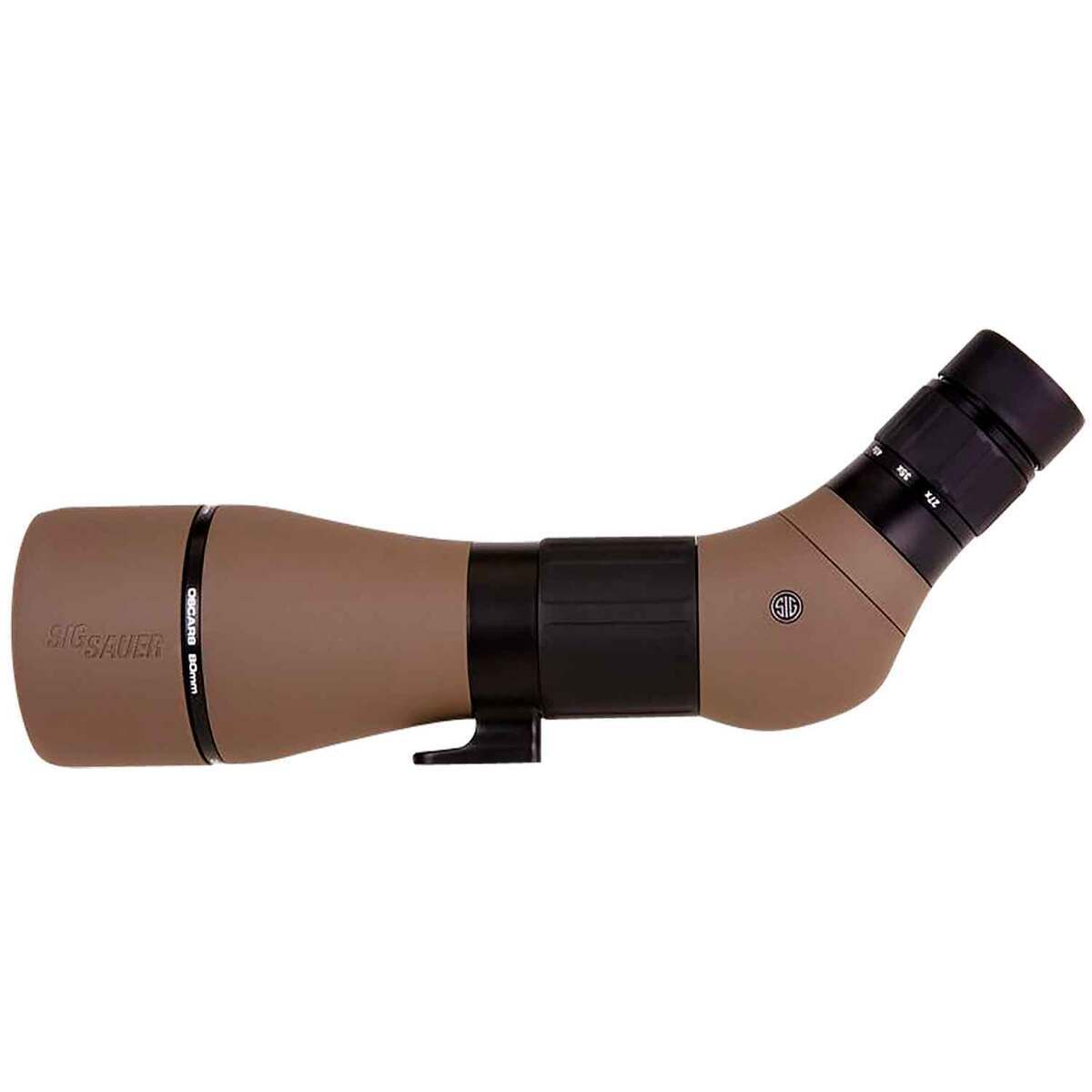 Sig Sauer Electro-Optics Oscar8  27-55x80 Spotting Scope - Angled