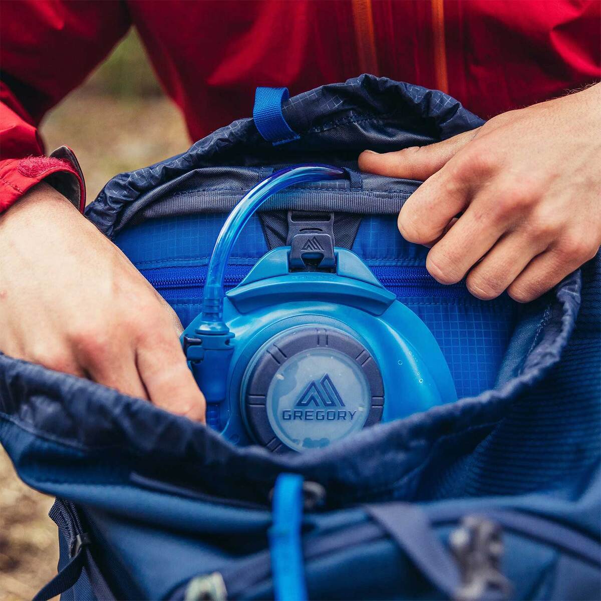 Gregory Zulu 45 Liter Backpacking Pack - Halo Blue, M/L
