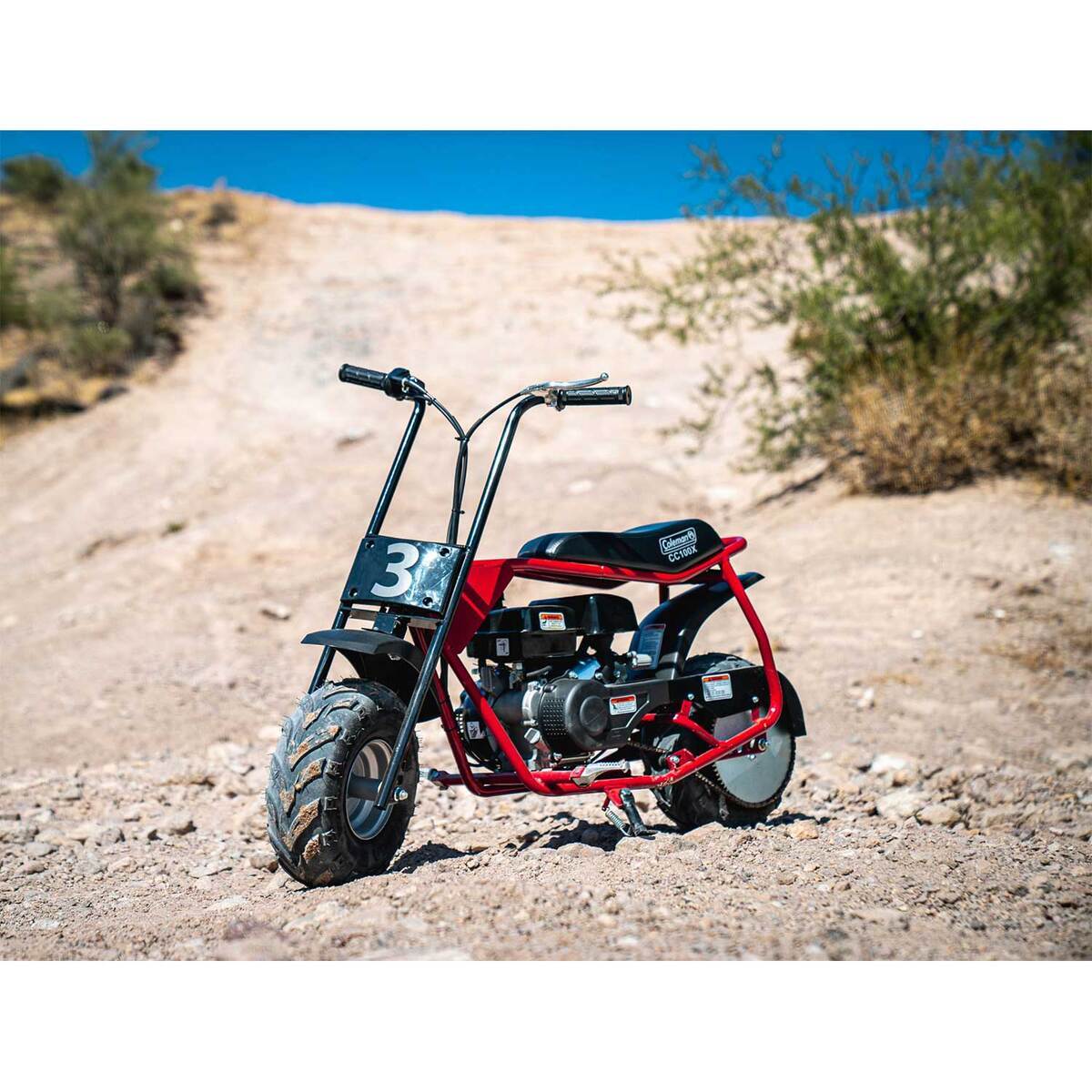 Coleman Powersports CC100X Mini Bike - Red