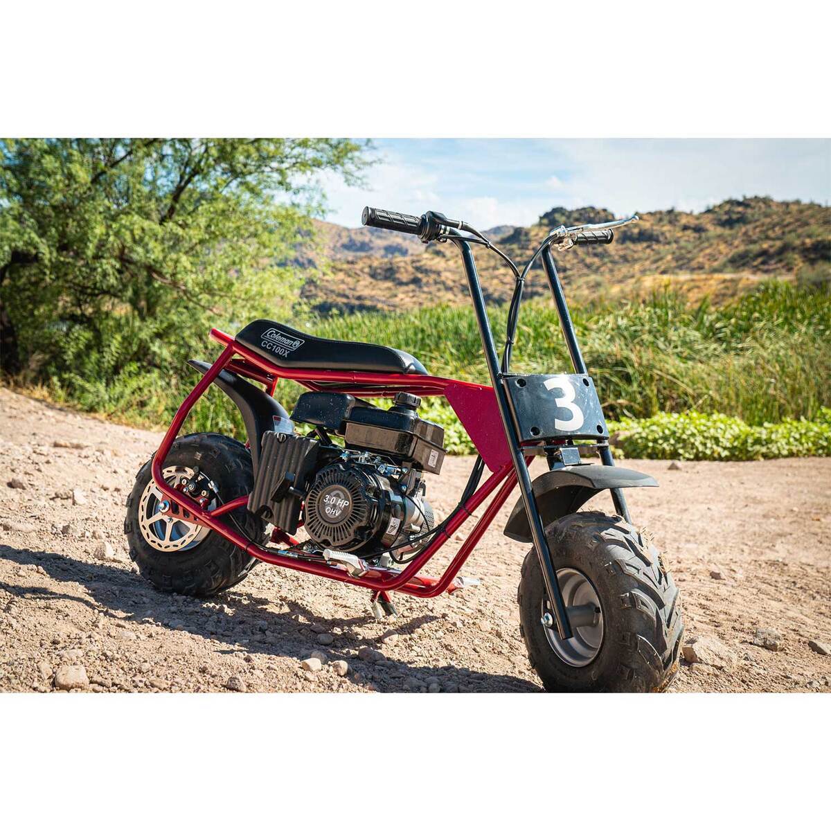 Coleman Powersports CC100X Mini Bike - Red
