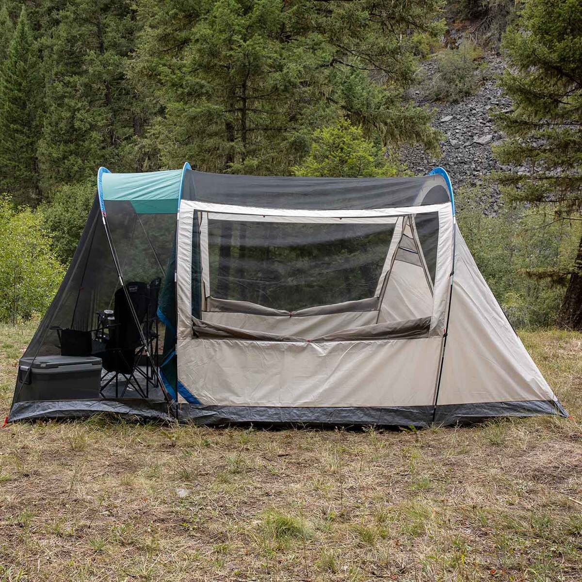 Coleman 6-Person Cabin Tent - Evergreen 3 Coleman 6-Person Cabin Tent - Evergreen