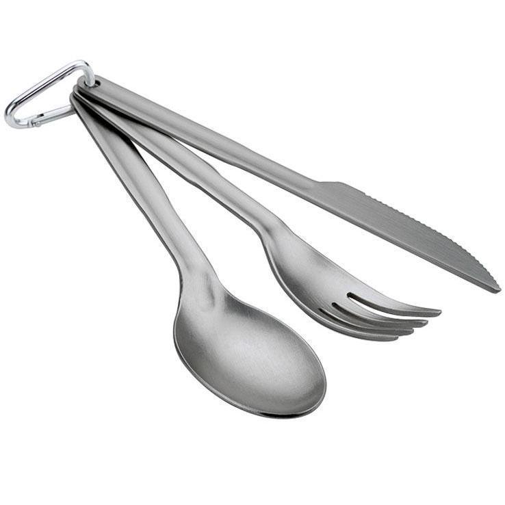 GSI Outdoors Halulite 3 Piece Ring Cutlery Set