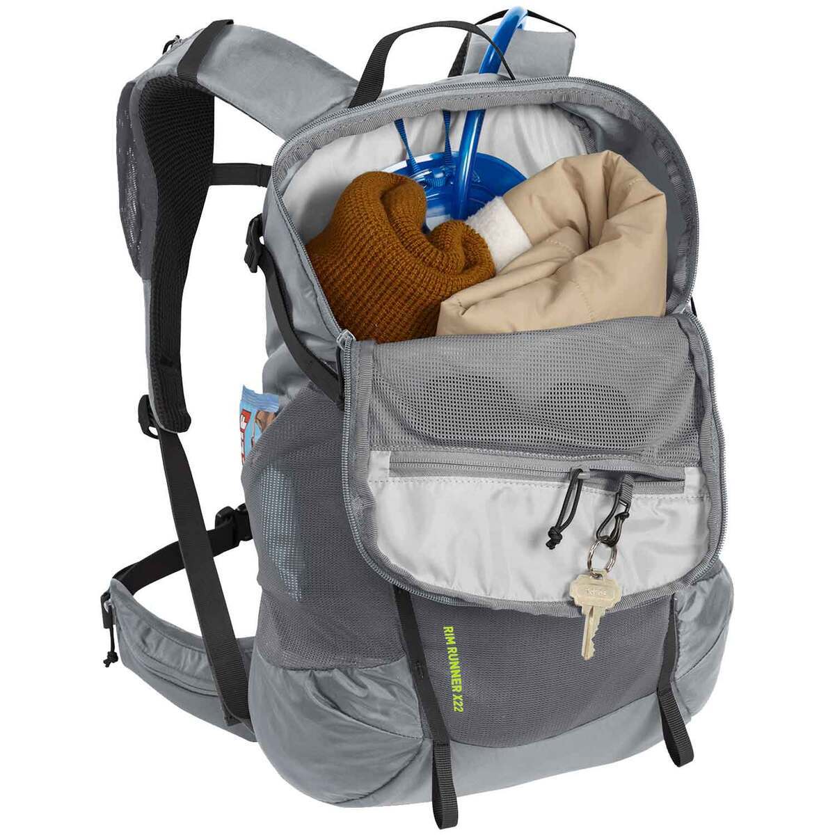 CamelBak Rim Runner X22 22 Liter Hydration Pack - Gray Flannel 4 CamelBak Rim Runner X22 22 Liter Hydration Pack - Gray Flannel