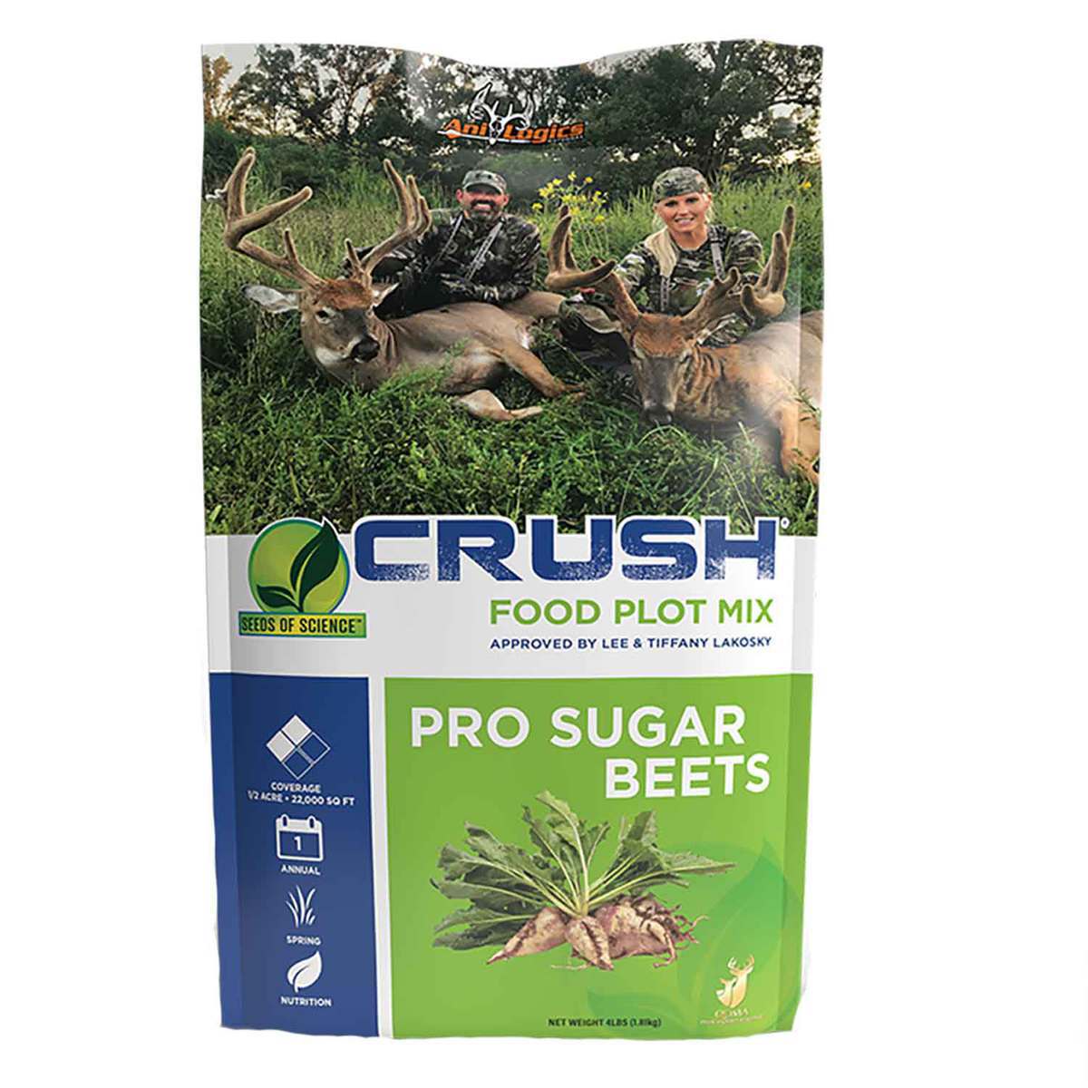 Ani-Logics Outdoors Seeds of Science Pro Sugar Beets Deer Food Plot Mix