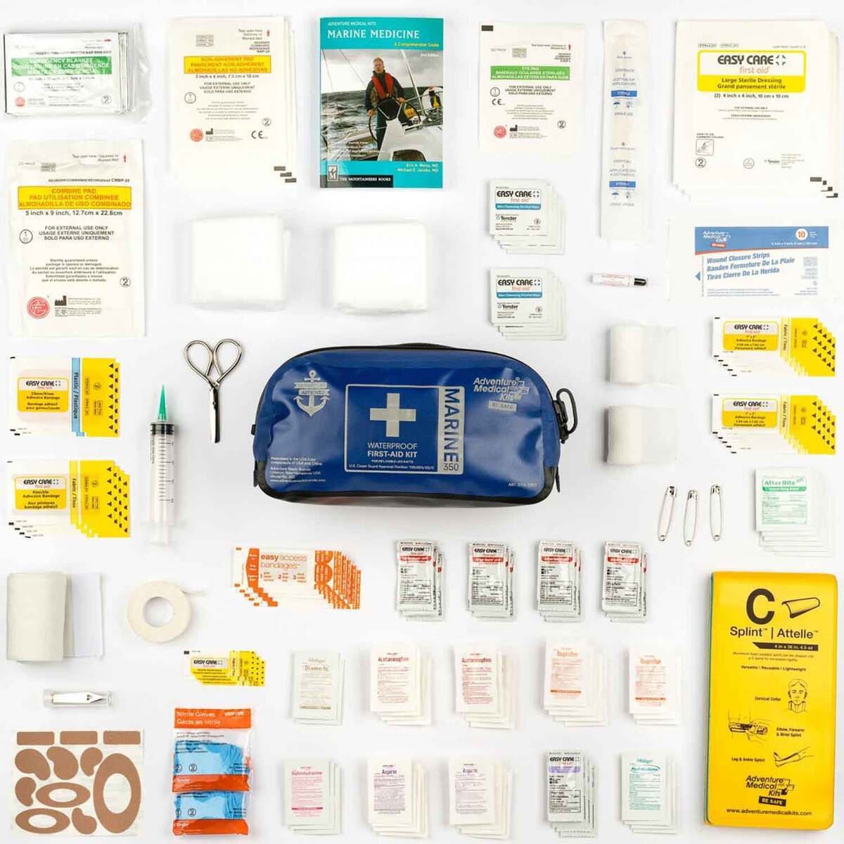 Adventure Medical Kits Marine 350 First Aid Kit - 178 Pieces
