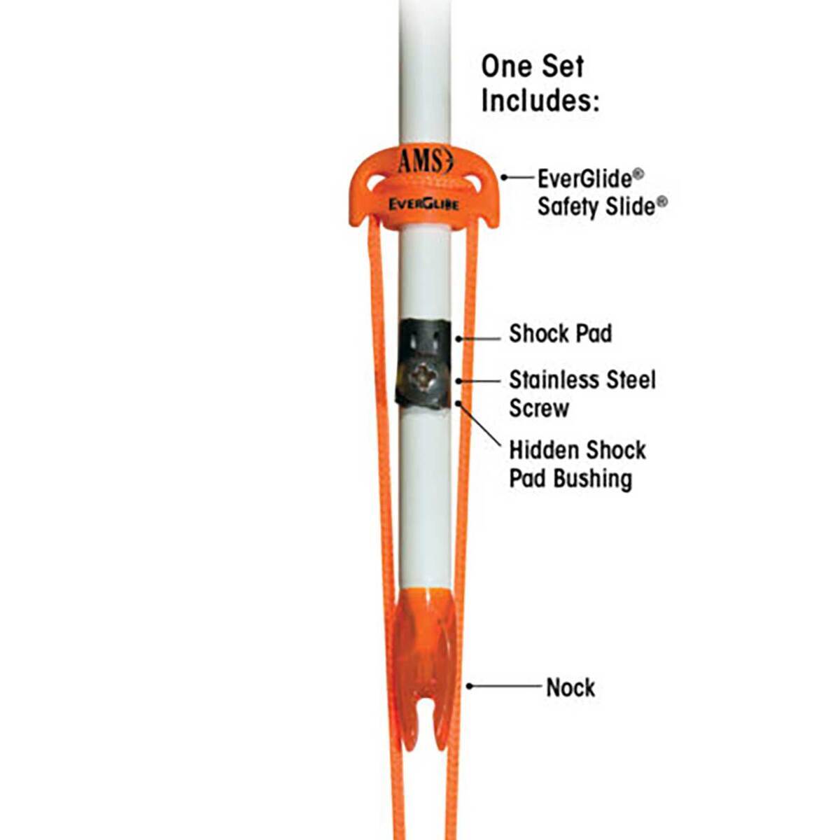 AMS Bowfishing EverGlide Safety Slides