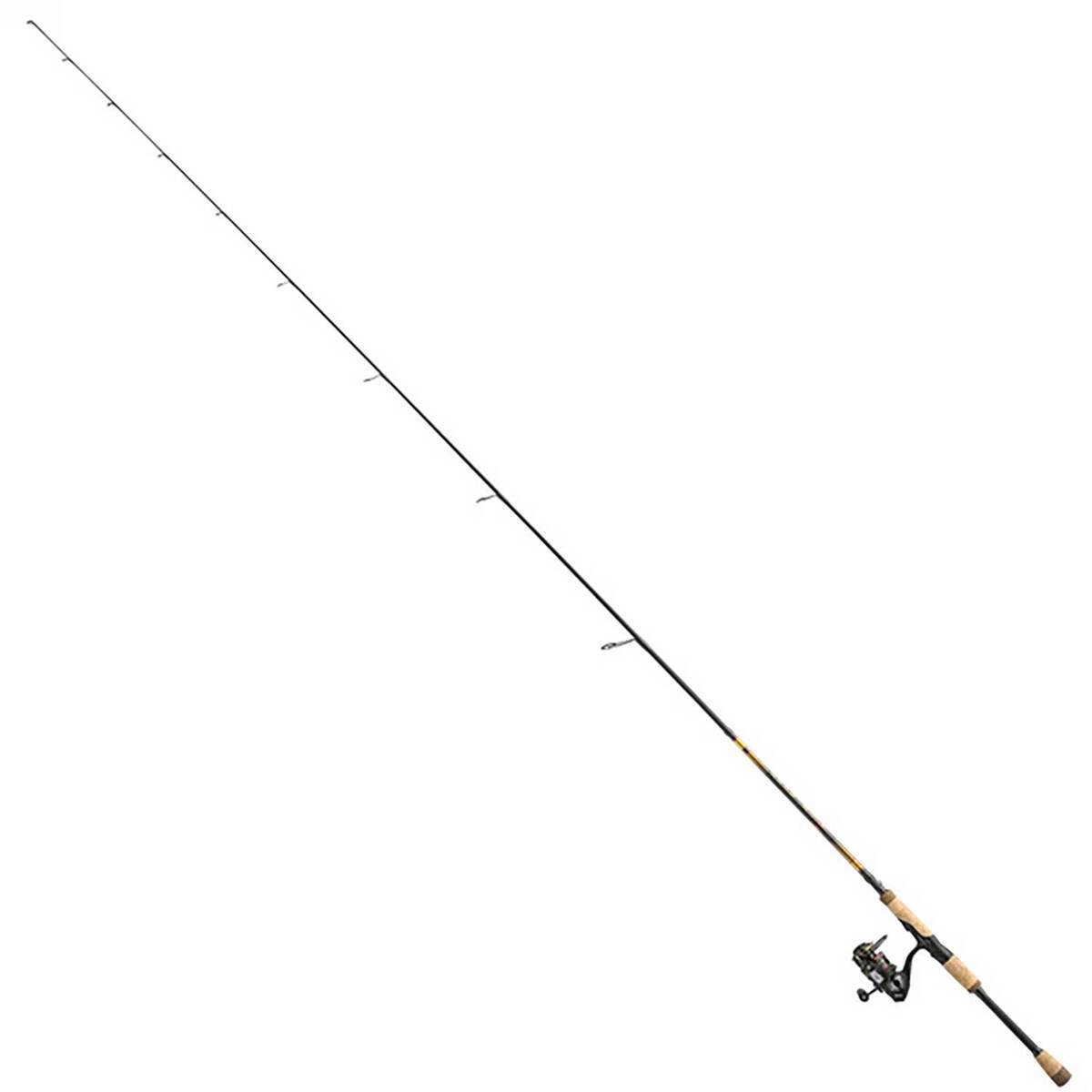 B n M Godwin's Crappie Casting Rod and Reel Combo - 7ft 5in, Medium Light Power, Fast Action, 1pc