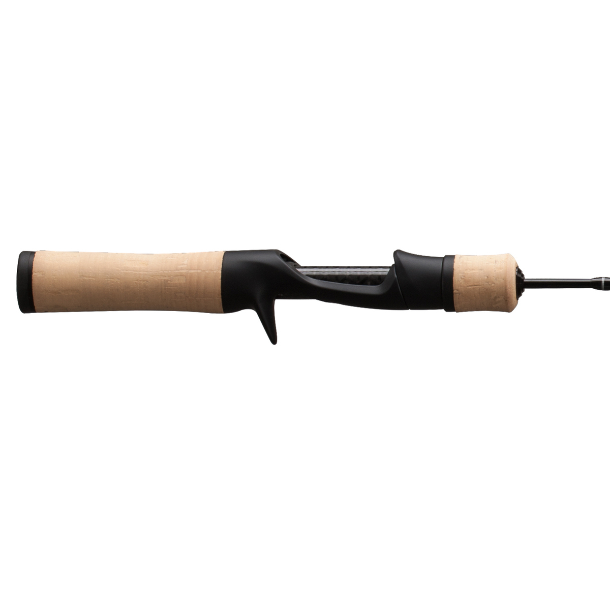13 Fishing Omen Ice Fishing Casting Rod - Black, 32in, Medium Heavy Power