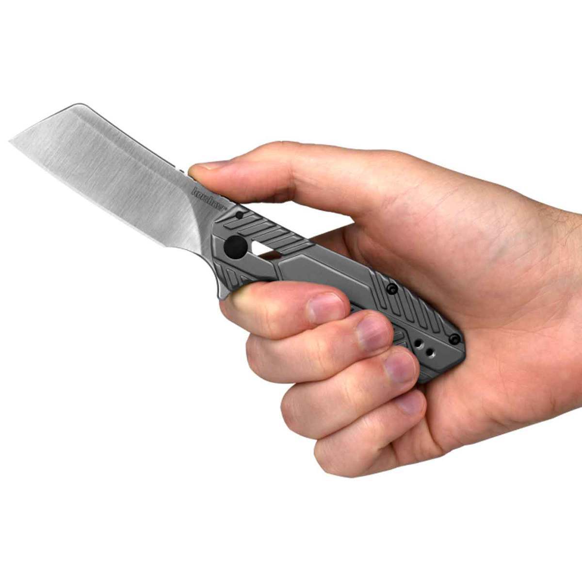 Kershaw Static 2.9 inch Folding Knife - Grey 3 Kershaw Static 2.9 inch Folding Knife - Grey