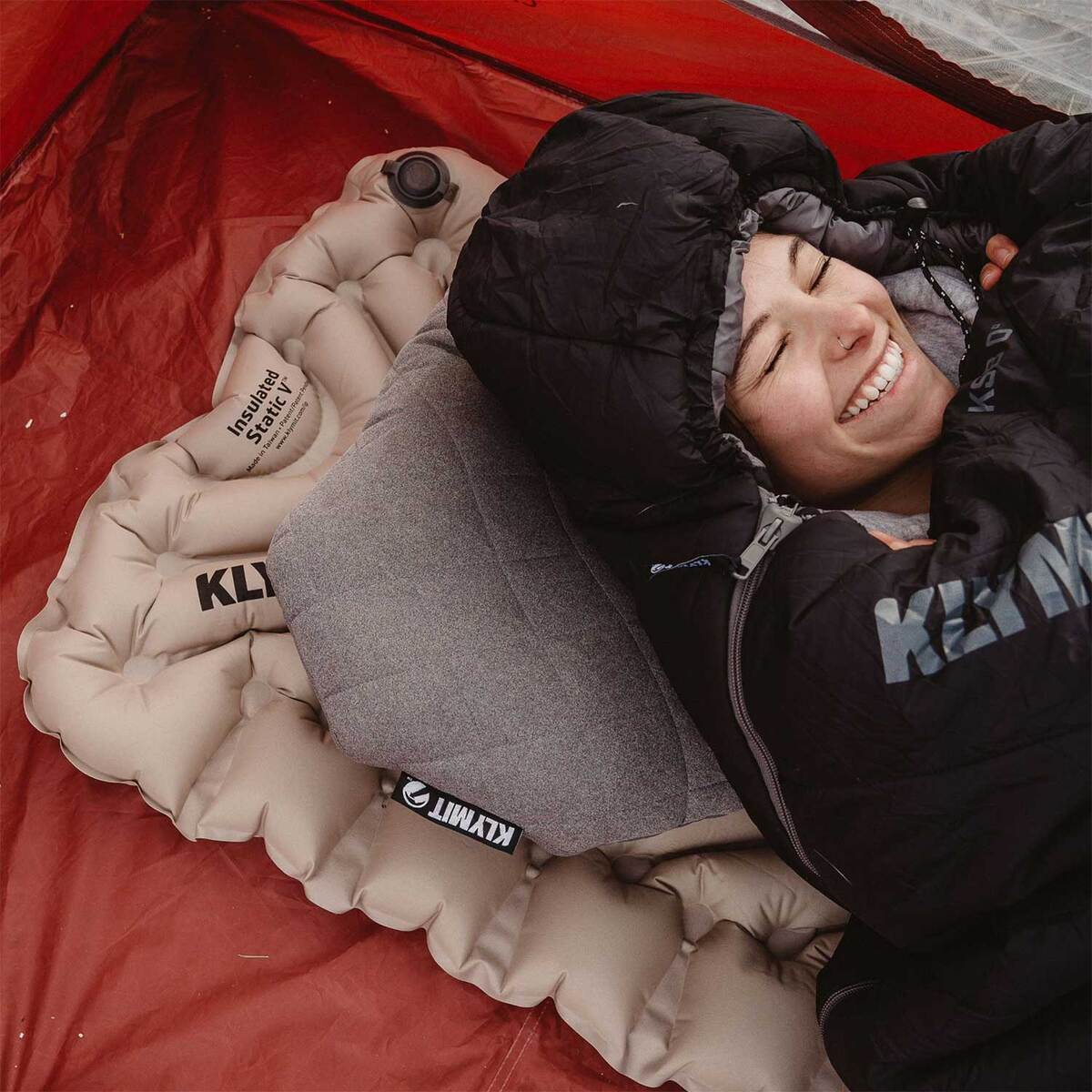 Klymit Insulated Static V Sleeping Pad 7 Klymit Insulated Static V Sleeping Pad
