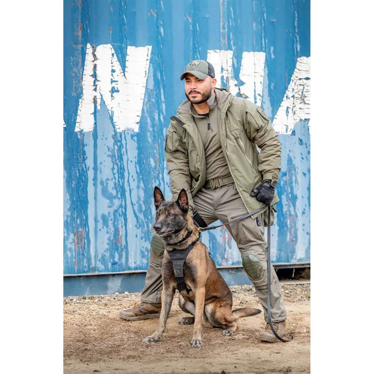 AROS K9 HARNESS - RGR GRN-XL