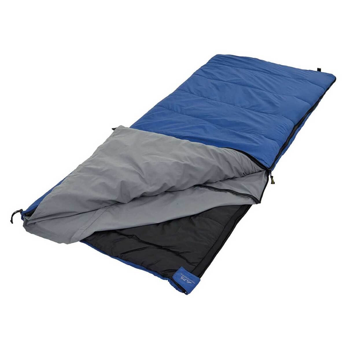ALPS Mountaineering Crater Lake Outfitter 20F Degree Regular Rectangular Sleeping Bag - Blue 3 ALPS Mountaineering Crater Lake Outfitter 20F Degree Regular Rectangular Sleeping Bag - Blue