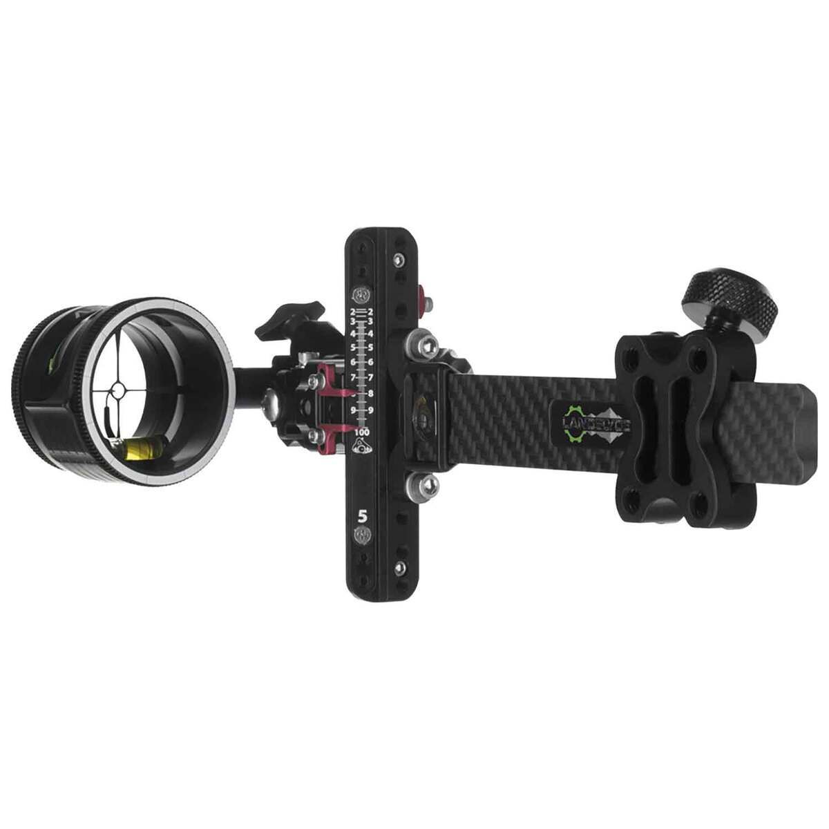 Axcel Landslyde Plus Carbon AV-41 1 Pin Bow Sight - Ambidextrous