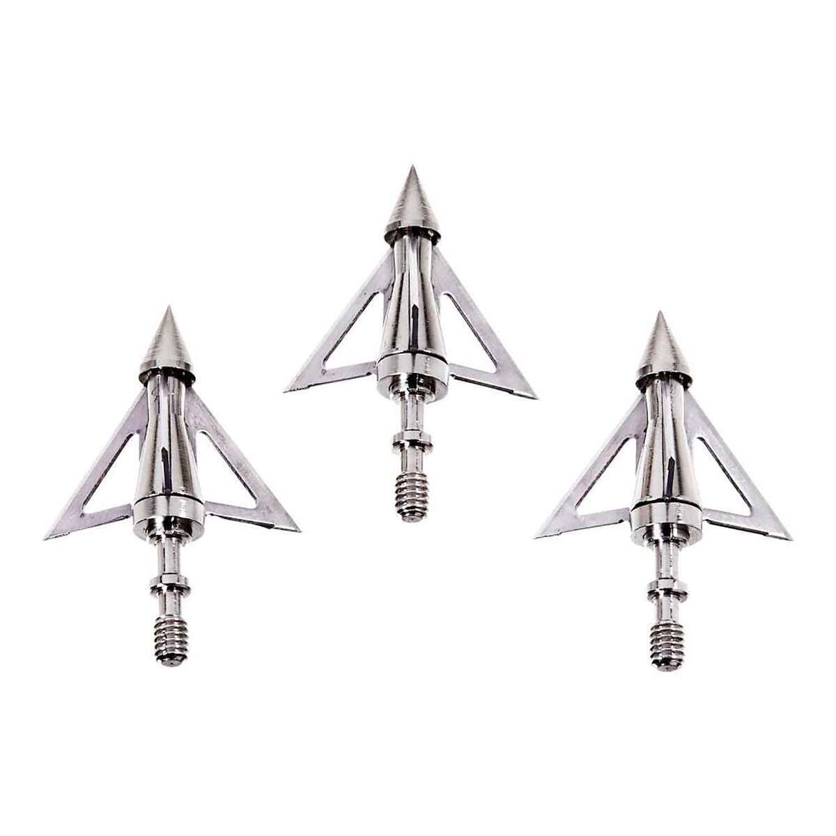 Allen Velox Steel Ion 100gr Fixed Blade Broadhead - 3 Pack