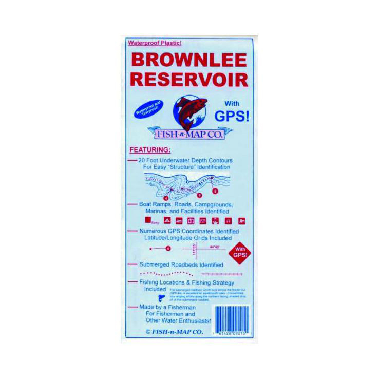 Fish N Map Brownlee Res; OR