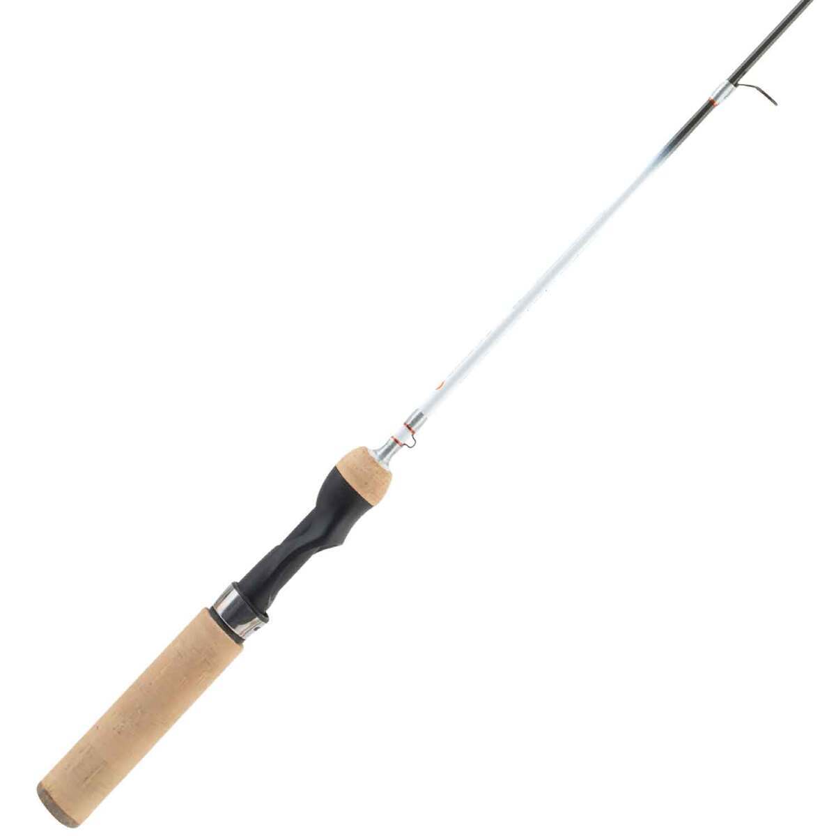 Celsius Ice Stalker Predator Ice Fishing Rod - Silver/Orange,  42in, Medium Heavy Power