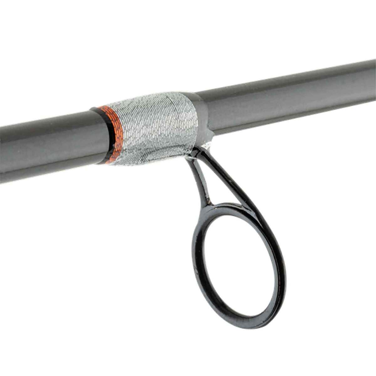 Celsius Ice Stalker Predator Ice Fishing Rod - Silver/Orange, 42in, Medium Heavy Power 4 Celsius Ice Stalker Predator Ice Fishing Rod - Silver/Orange, 42in, Medium Heavy Power