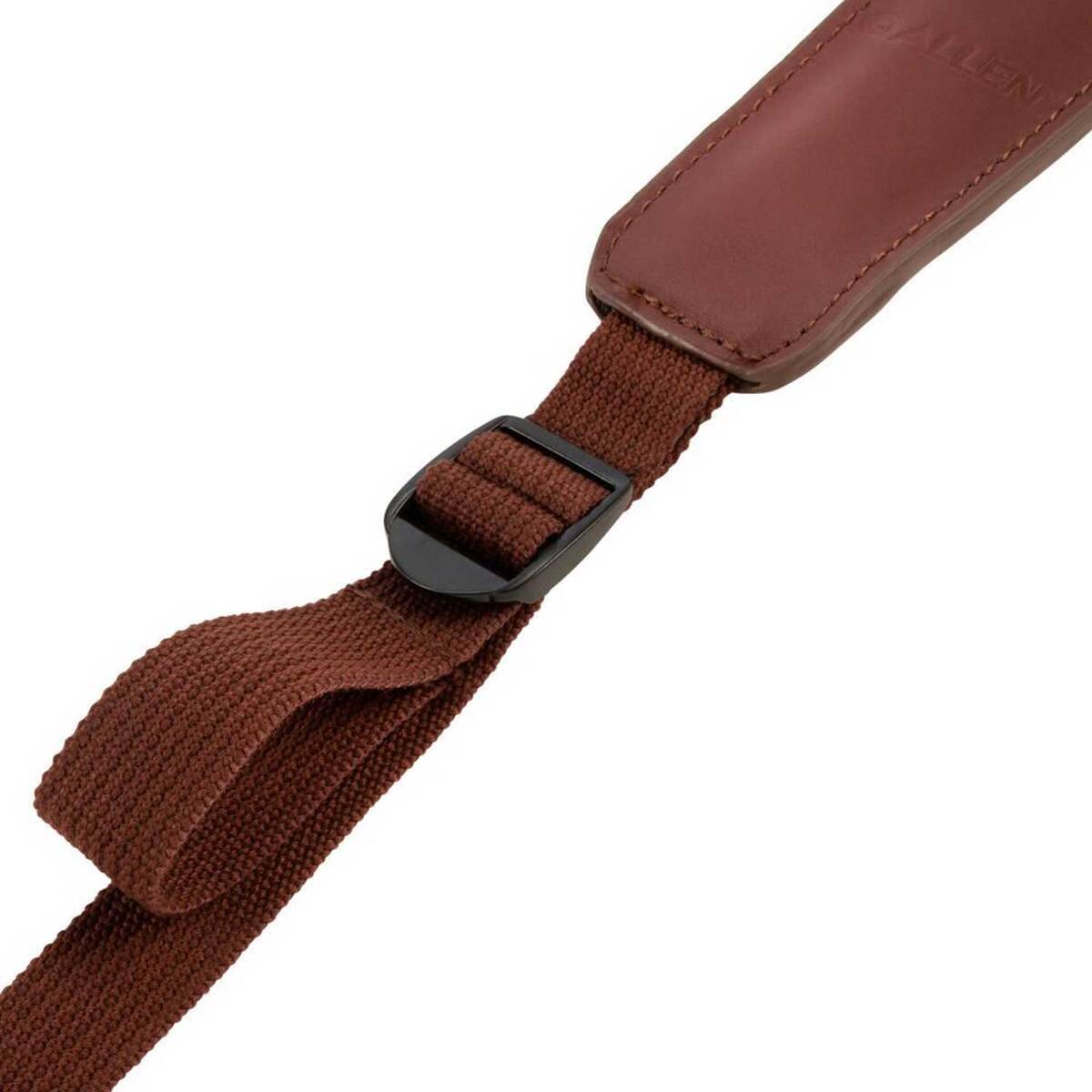 Allen Dear Stamped Leather Rifle Sling - Brown