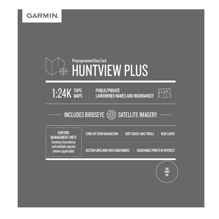 Garmin HuntView Plus Maps