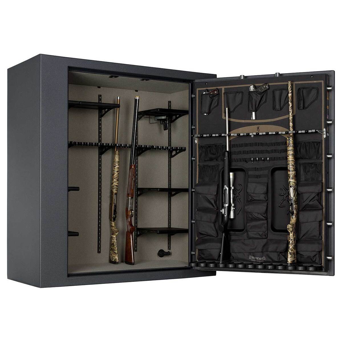Browning Hells Canyon Extra Wide 65 Gun Safe - Gray
