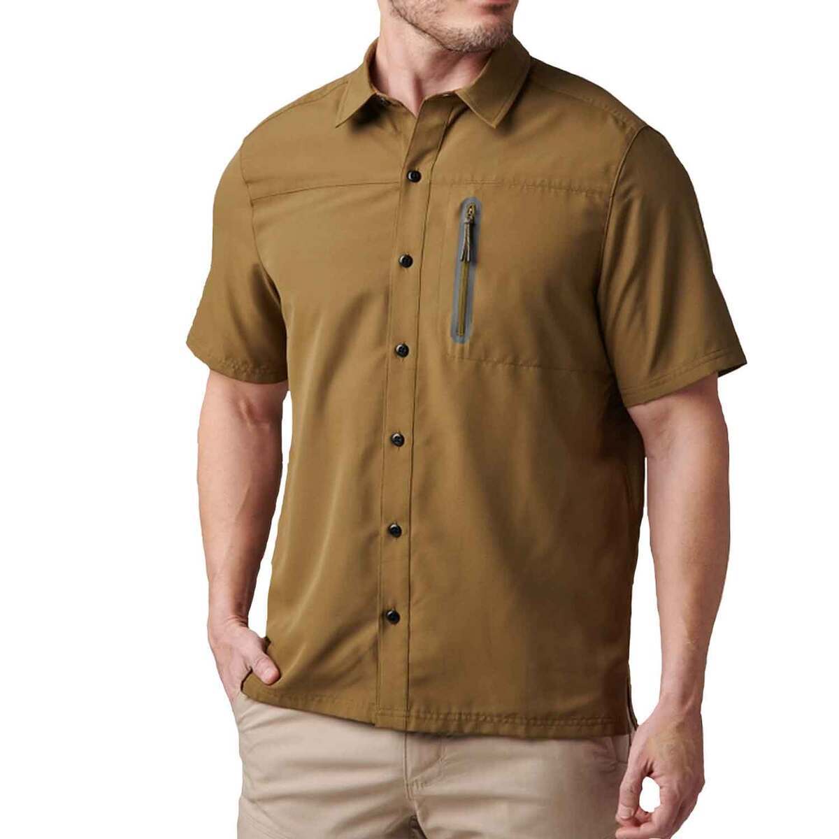 5.11 Men's Marksman Utility Short Sleeve Tactical Shirt 3 5.11 Men's Marksman Utility Short Sleeve Tactical Shirt