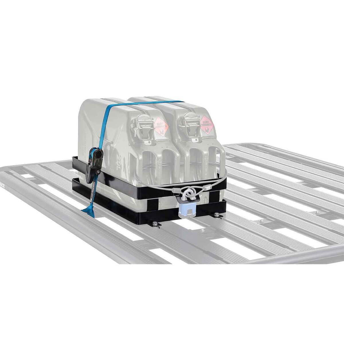 Rhino-Rack Double Horizontal Jerry Can Holder Auto Rack Accessory
