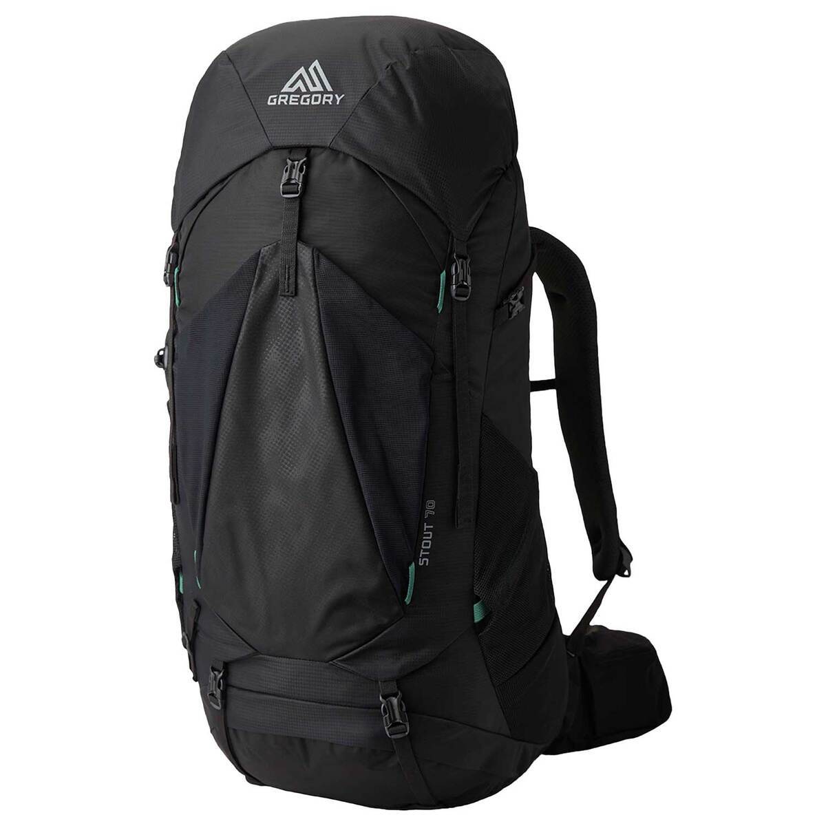 Gregory Stout 70 Plus Size 70 Liter Men's Backpacking Pack - Forest Black