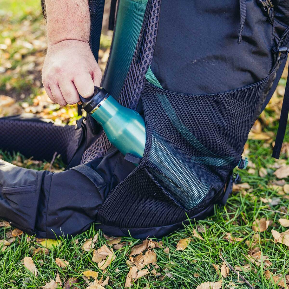 Gregory Stout 70 Plus Size 70 Liter Men's Backpacking Pack - Forest Black 7 Gregory Stout 70 Plus Size 70 Liter Men's Backpacking Pack - Forest Black