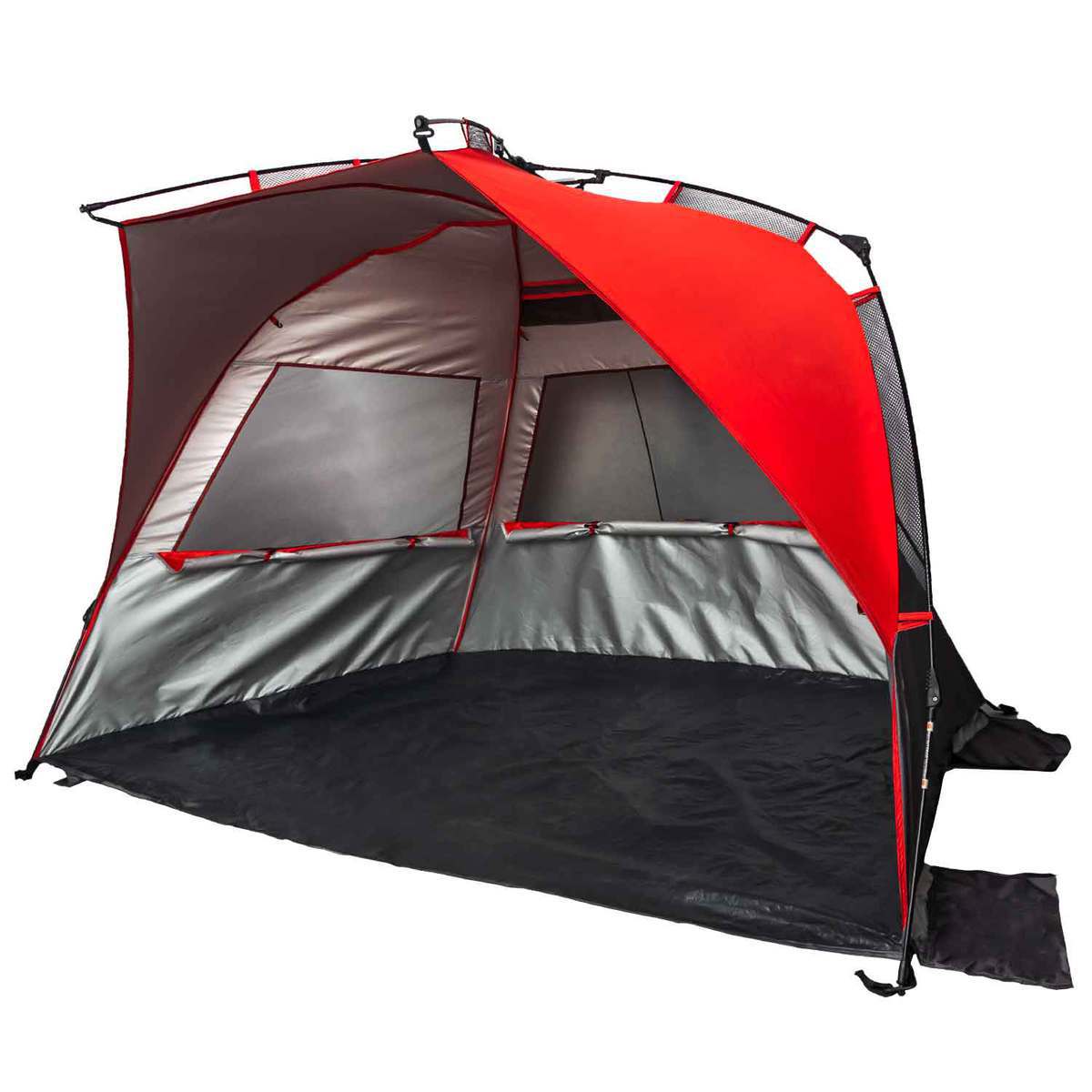 E-Z UP Wedge Instant Shelter - Red 3 E-Z UP Wedge Instant Shelter - Red