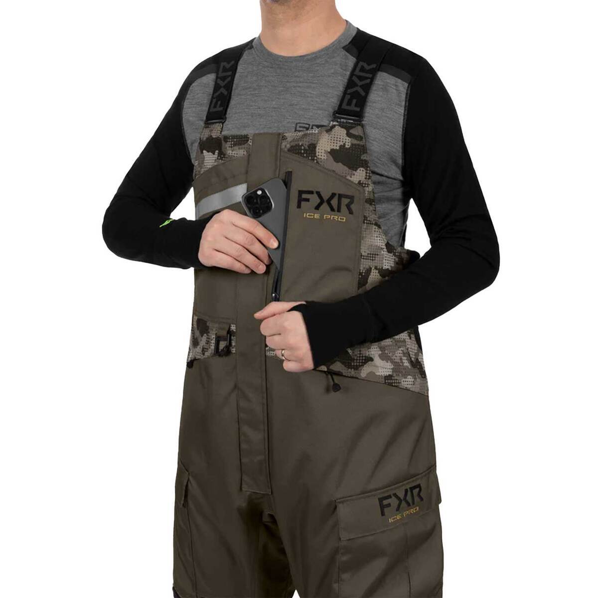 FXR Excursion Men's Ice Fishing Bibs 6 FXR Excursion Men's Ice Fishing Bibs