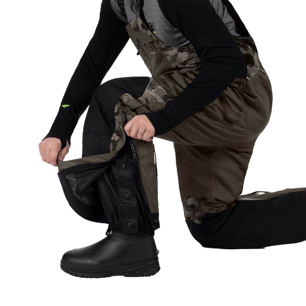 FXR Excursion Men's Ice Fishing Bibs 8 FXR Excursion Men's Ice Fishing Bibs